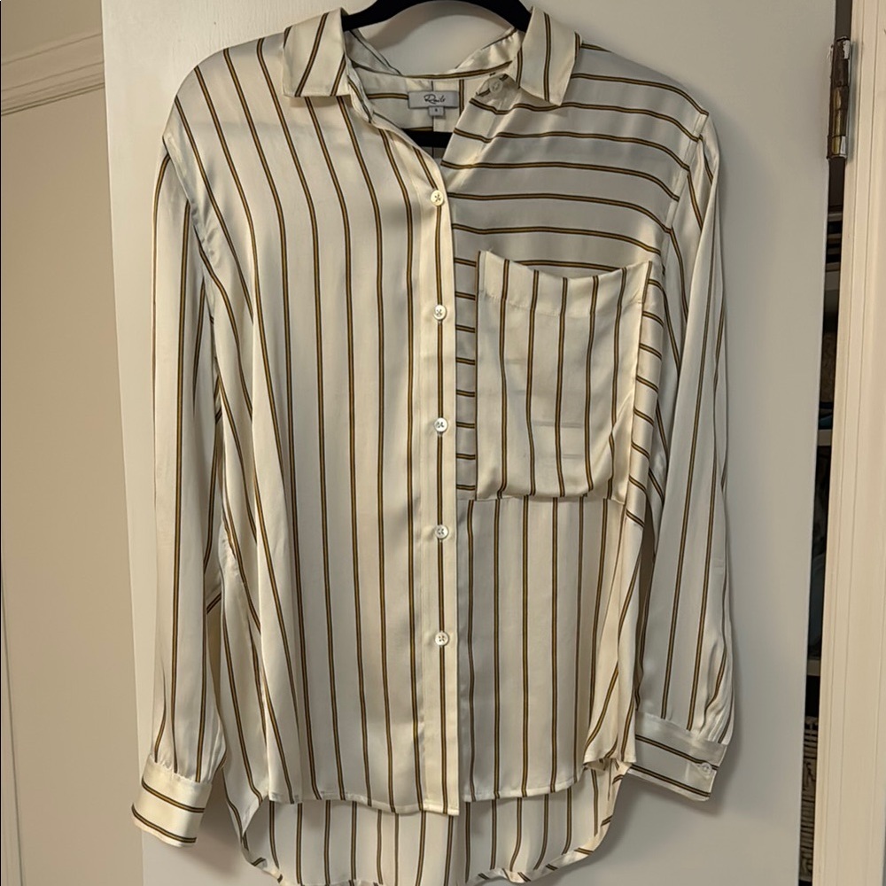 Rails Spencer Ivory Daffodil Stripe